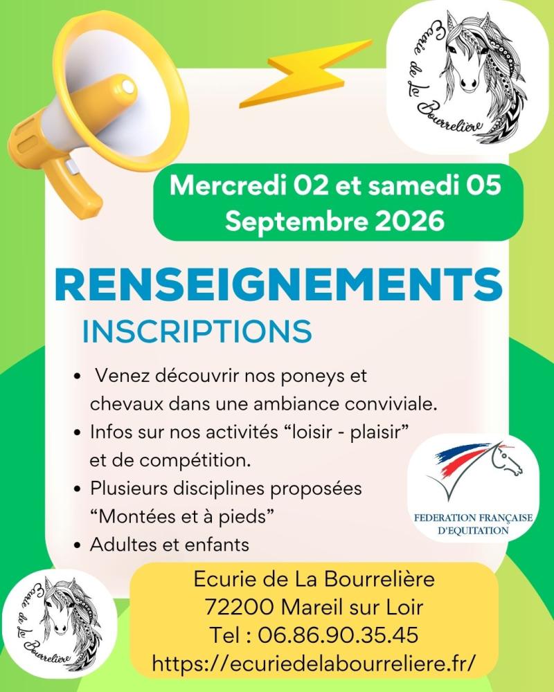 renseignements septembre